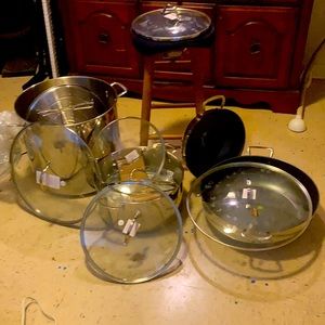 Silver princess pots never used paid 1800 will take 800